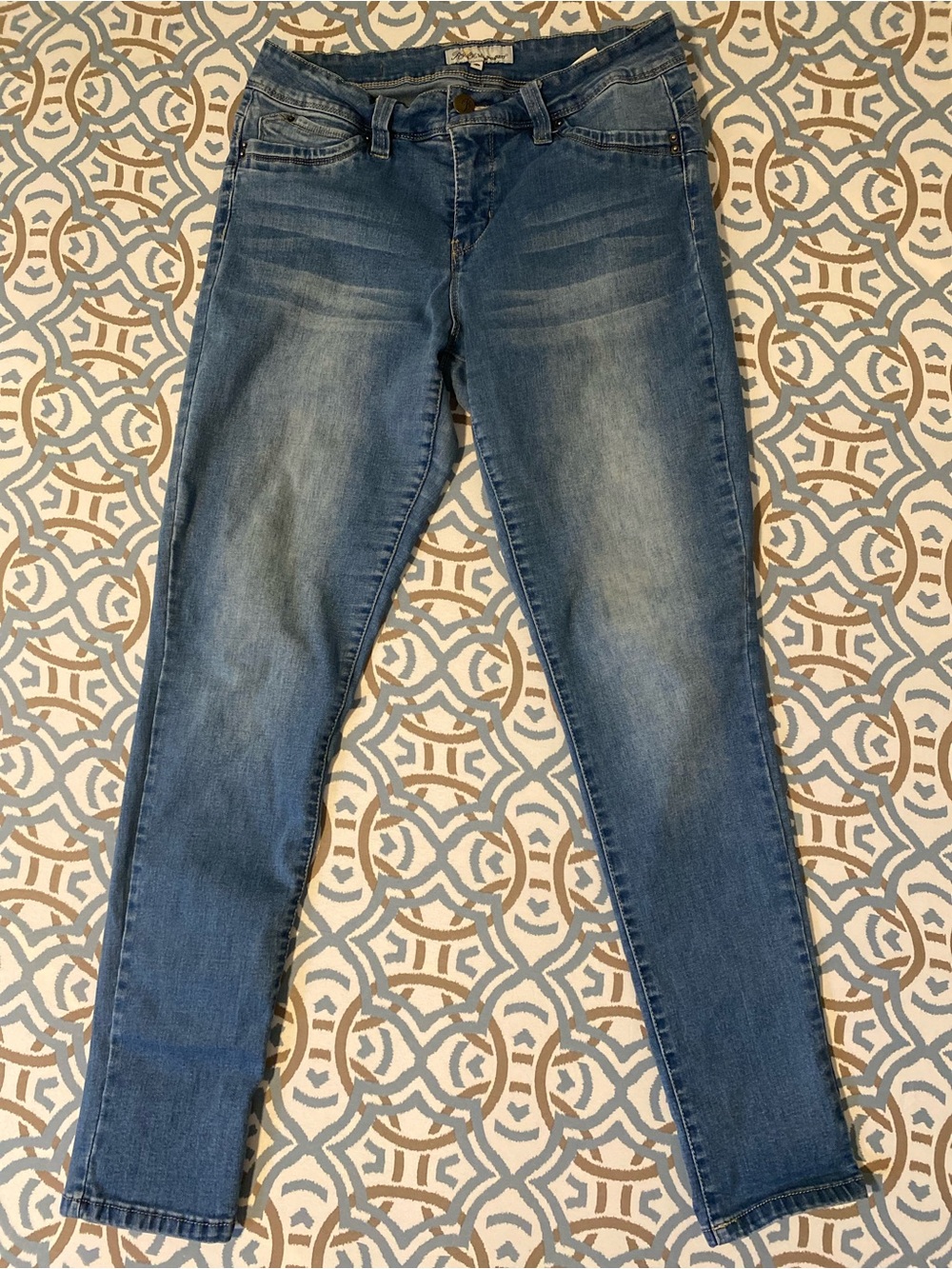 Women’s Slim Stretch Skinny Jeans in Faded Blue